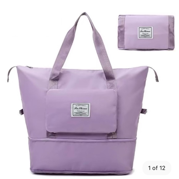 Handbags - NIB Light GRAY Travel Bag
